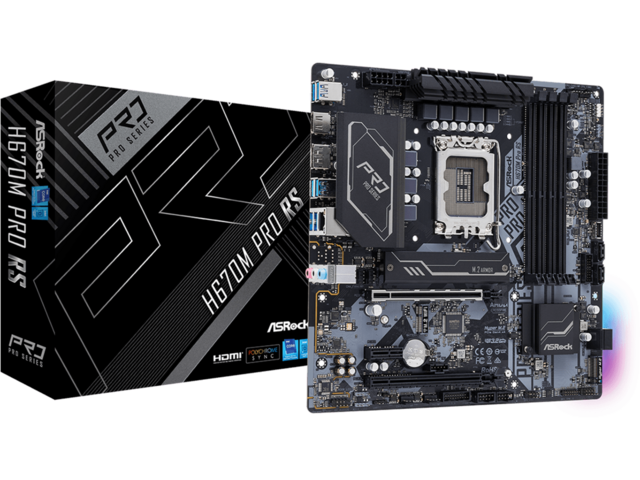 Дънни платки ASRock H670M Pro RS