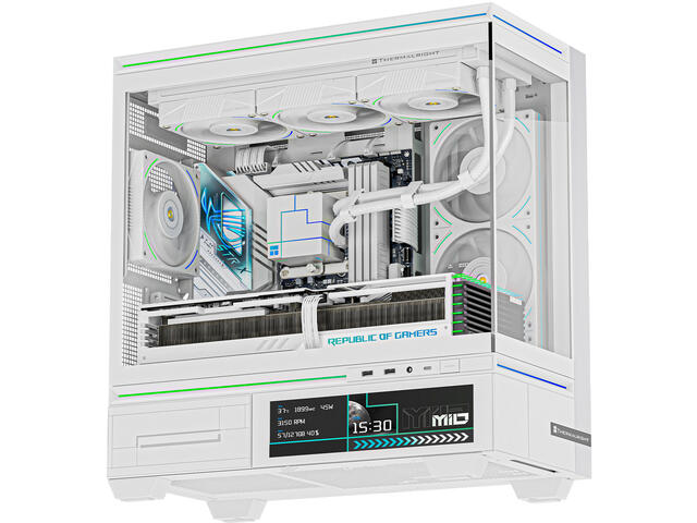 Кутии Thermalright TL-M10W Vision, С вентилатори