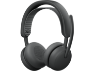 Слушалки Logitech Zone Wireless 2 ES for Business, Graphite UC version, с приемник