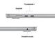 Лаптопи Apple MacBook Air 15.3" Silver (2025)