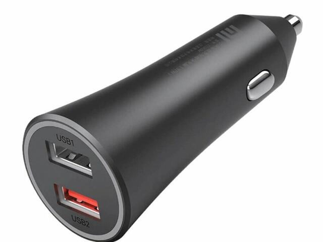 Зарядни устройства Xiaomi Mi 37W Dual-Port Car Adapter (2xType-A)