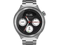 Смарт часовници Motorola Moto Watch, Matte Silver + PANTONE Herbal Garden band