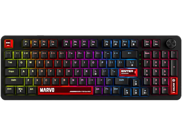 Клавиатури Marvo Arma 98 KG937 - 1K, (English US)