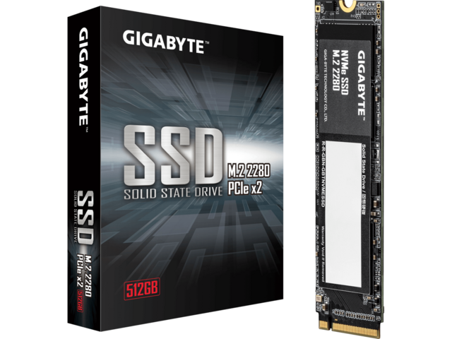 SSD 512GB GIGABYTE NVMe SSD