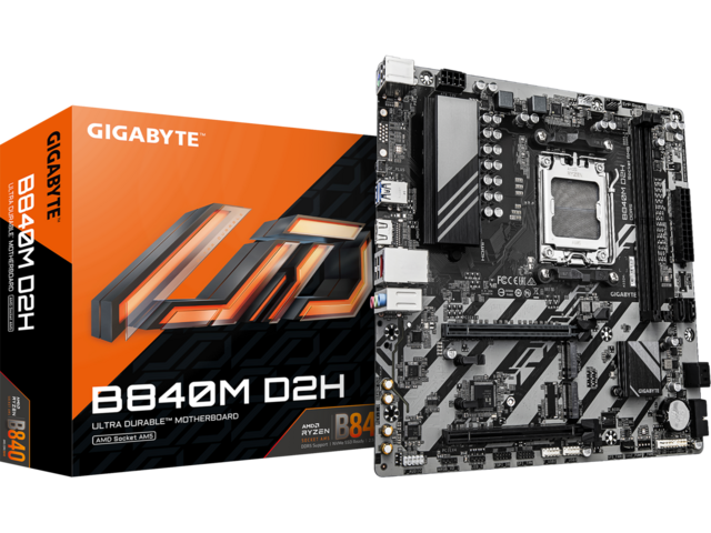 Дънни платки GIGABYTE B840M D2H