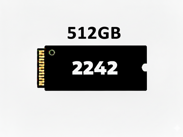 SSD 512GB SSD NVMe (2242)
