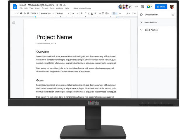 Монитори Lenovo ThinkVision S22-4e