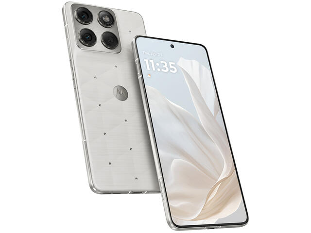 Смартфони Motorola Edge 70 - 12GB RAM / 512GB, Pantone Cloud Dance