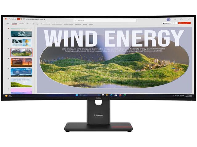 Монитори Lenovo ThinkVision T34WD-40