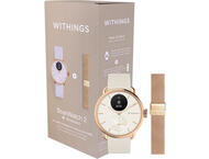 Смарт часовници Withings Bundle Scanwatch 2 / 38mm (including Milanese wristband Rose Gold) - Rose Gold