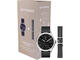 Смарт часовници Withings Bundle Scanwatch 2 / 42mm (including Leather wristband Black Noir 20mm) - Black