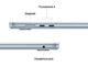 Лаптопи Apple MacBook Air 15.3" Sky Blue (2026)