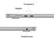 Лаптопи Apple MacBook Air 15.3" Silver (2026)