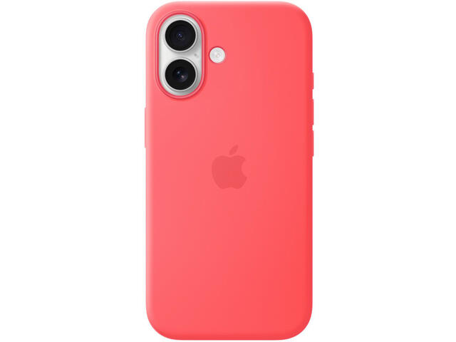 Калъфи Apple iPhone 17 Silicone Case with MagSafe - Bright Guava (SEASONAL)