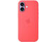 Калъфи Apple iPhone 17 Silicone Case with MagSafe - Bright Guava (SEASONAL)