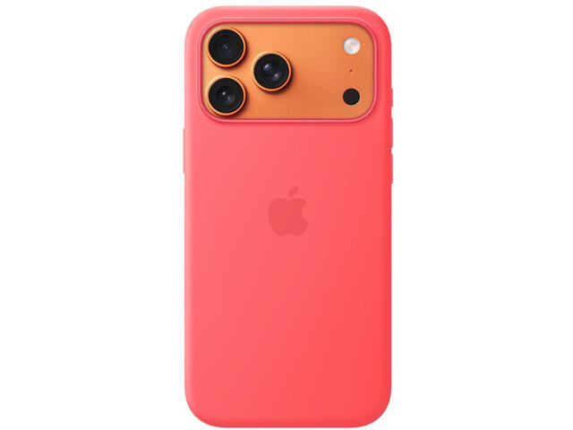 Калъфи Apple iPhone 17 Pro Max Silicone Case with MagSafe - Bright Guava (SEASONAL)