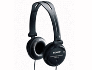 Слушалки Sony MDR-V150, в черно