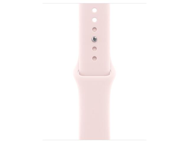 Каишки Apple Watch 40mm Sport Band: Soft Pink Sport Band - M/L (SEASONAL)