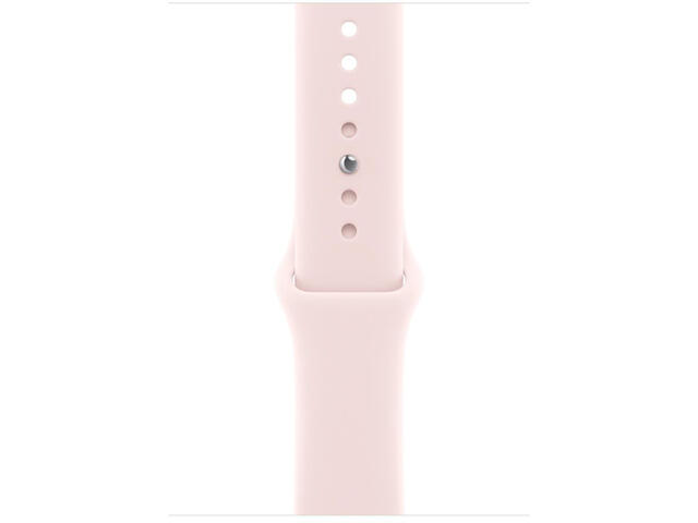 Каишки Apple Watch 46mm Sport Band: Soft Pink Sport Band - S/M (SEASONAL)