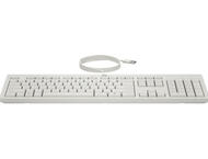 Клавиатури HP 225 Wired Mouse and Keyboard Combo G2, White