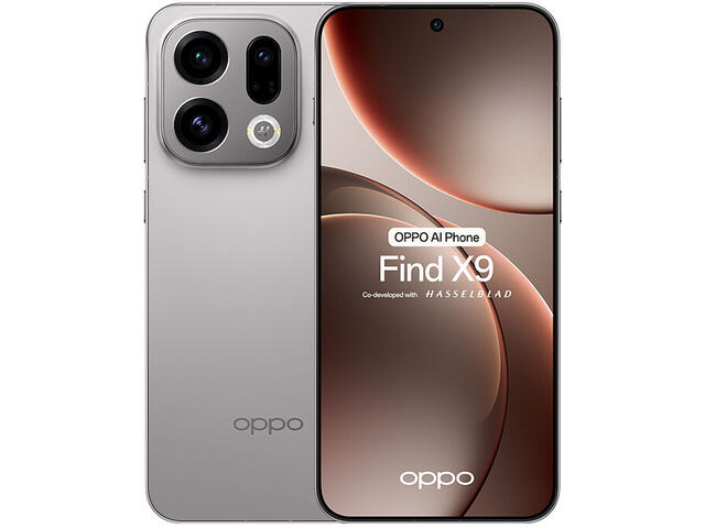 Смартфони Oppo Find X9 - 12GB RAM / 512GB, Titanium Grey