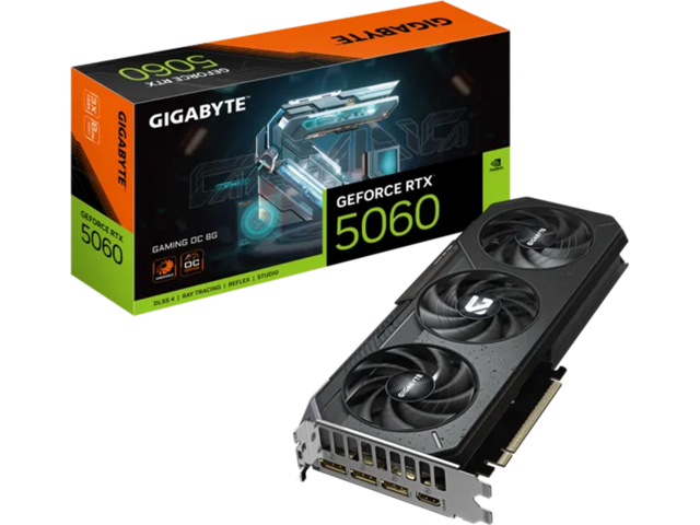 Видео карти GIGABYTE GeForce RTX 5060 OC 8G
