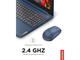 Мишки Lenovo 540 USB-C Wireless Compact Mouse, Abyss blue 
