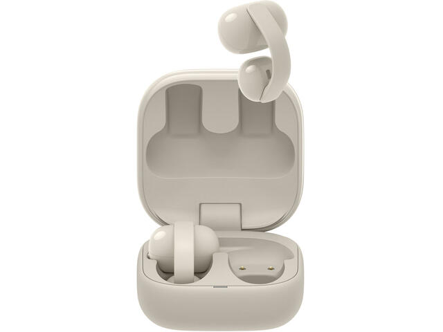 Слушалки Sony LinkBuds Clip WF-LC900, Greige