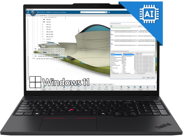 Лаптопи Lenovo ThinkPad P16s Gen 4