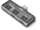USB Хъб Satechi Mobile XR Hub with dual USB-C and microSD - Space Gray