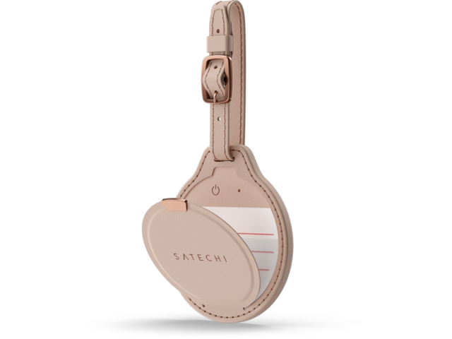 Тракери Satechi Vegan-Leather FindAll Luggage Tag - Desert Rose