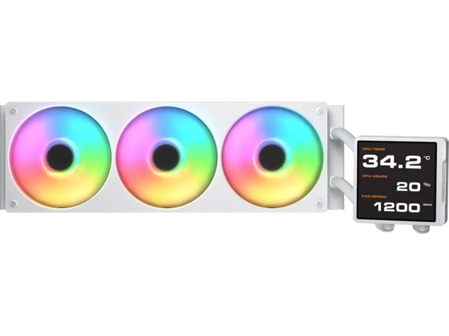 Охладители COUGAR Poseidon Vistek Pro ARGB 240 AiO White