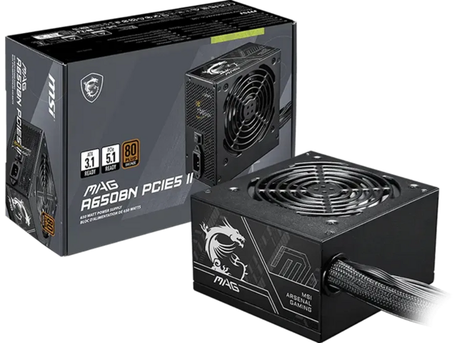 Захранвания за компютри MSI MAG A650BN PCIE5 II