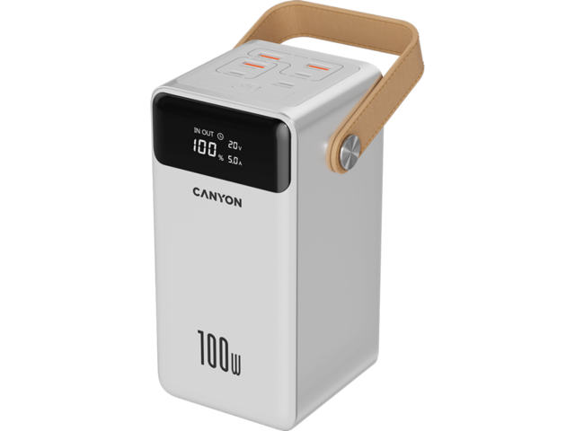 Външни батерии Canyon Power Bank OnPower 610, CNS-CPB610W, с нарушена опаковка