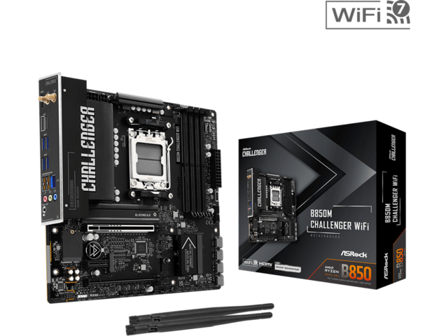 Дънни платки ASRock B850M Challenger WiFi