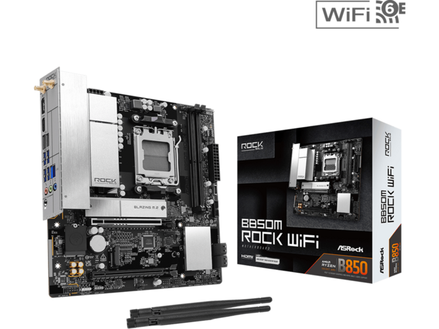 Дънни платки ASROCK MB B850M Rock WiFi