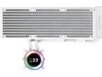 Охладители Lian Li HydroShift II LCD-C 360 White Fanless ARGB