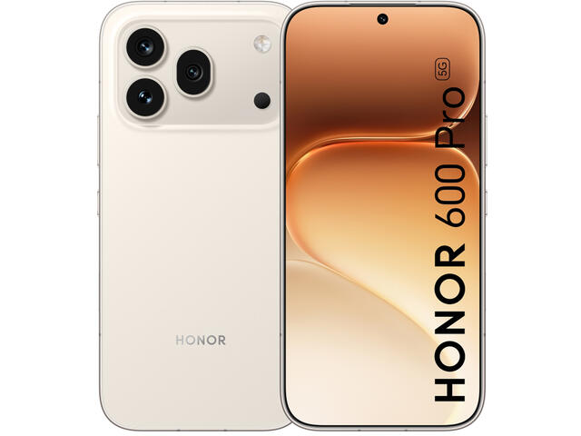 Смартфони Honor 600 Pro - 12GB RAM / 512GB, Golden White