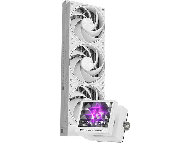 Охладители Thermalright Stream Vision 360 White, Със следи от монтаж