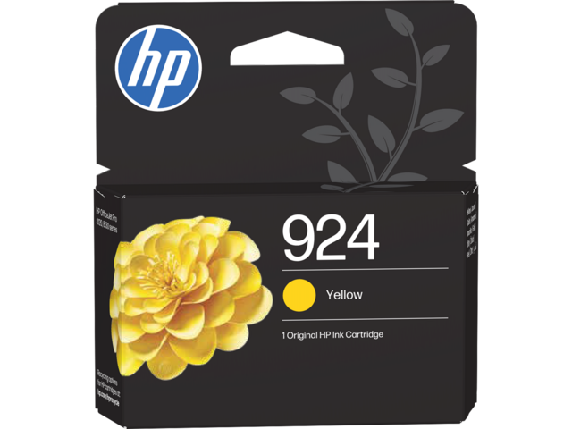 Консумативи HP 924 Original Ink Cartridge, Yellow