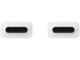 Кабели и Адаптери Samsung USB кабел 5A (USB-C to USB-C), White