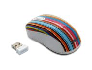 Мишки Безжична оптична мишка Canyon Stripes