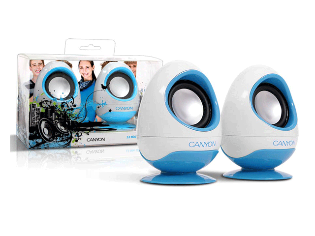 Слушалки USB тонколони Canyon