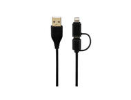 Кабели и Адаптери Hama 2 в 1 micro USB кабел с Lightning адаптер