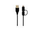 Кабели и Адаптери Hama 2 в 1 micro USB кабел с Lightning адаптер