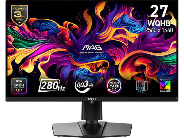 Монитори MSI MAG 271QP QD-OLED X28