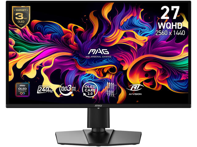 Монитори MSI MAG 274QP QD-OLED X24