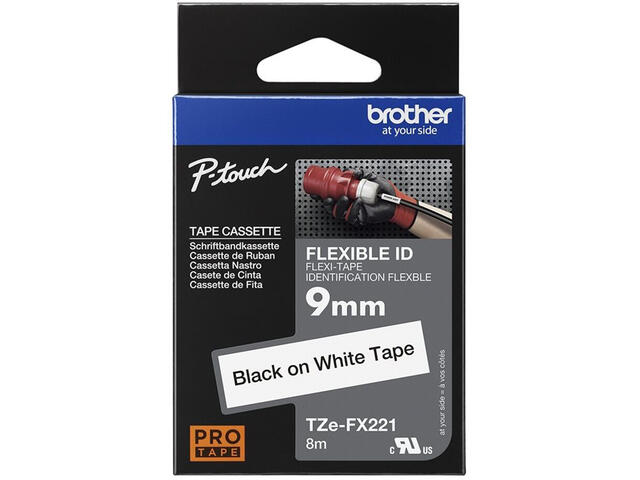 Хартия Brother TZe-FX221