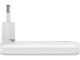 Зарядни устройства Verbatim Fold 'n' Go GaN Charger 65W 2-Port EU Plug - White
