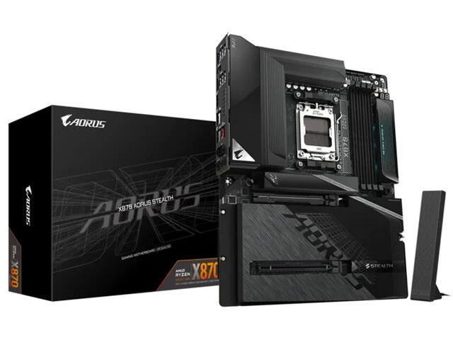 Дънни платки Gigabyte X870E Aorus Stealth